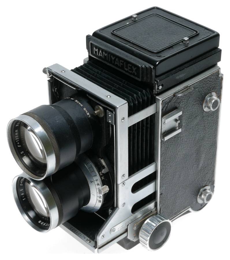 Mamiyaflex C2 TLR Medium Format Camera Sekor 4.5/135mm Lens