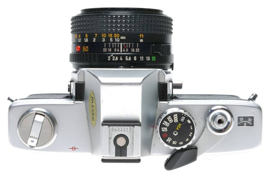 Minolta SRT 100X 35mm Film SLR Camera MD 1:2./50 Lens