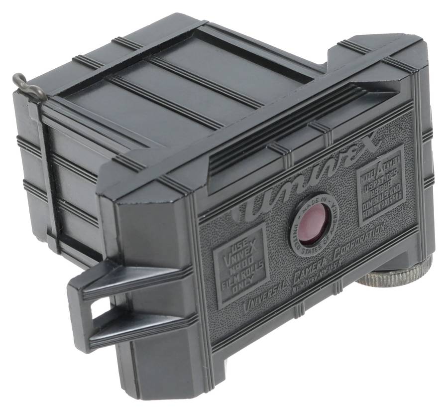 Univex Model A Miniature Viewfinder Film Camera Geometric Design