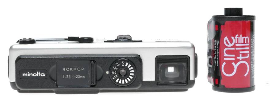Minolta 16QT Subminiature Viewfinder Camera Rokkor 3.5/23mm