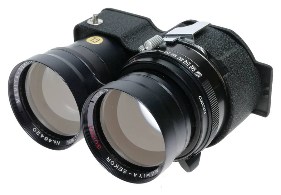 Mamiya C Sekor Super 180mm F4.5 C220 C330 TLR Camera Lens in Box