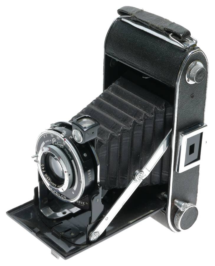 Ensign 420 Selfix Pocket Folding Camera Ensar Anastigmat 4.5/105mm