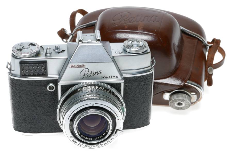 Kodak Retina Reflex Type 025 SLR 35mm Camera Xenon f:2.0/50mm