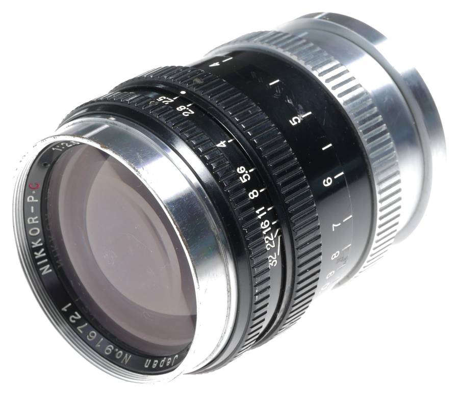 Nikon S2 RF vintage 35mm film camera Nikkor 2.5 f=10.5cm lens