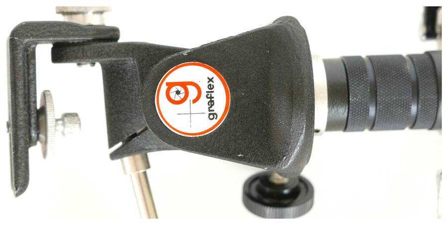 Graflex camera tripod original full length pan tilt head