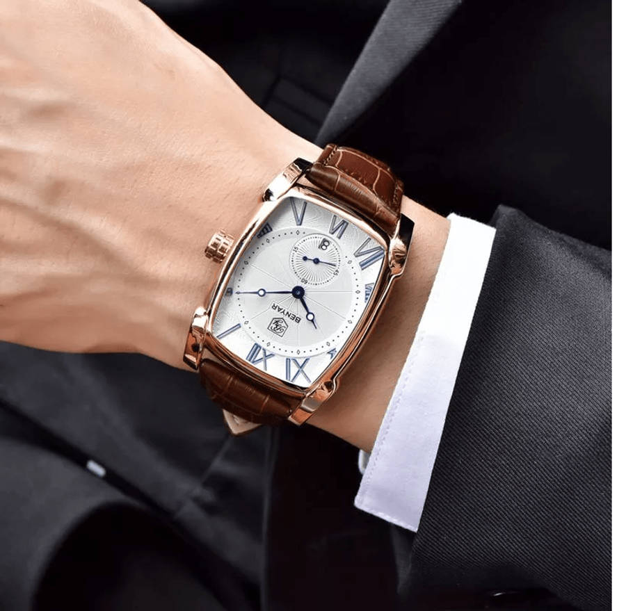 Benyar Mens 5114 Business Watch - Brown