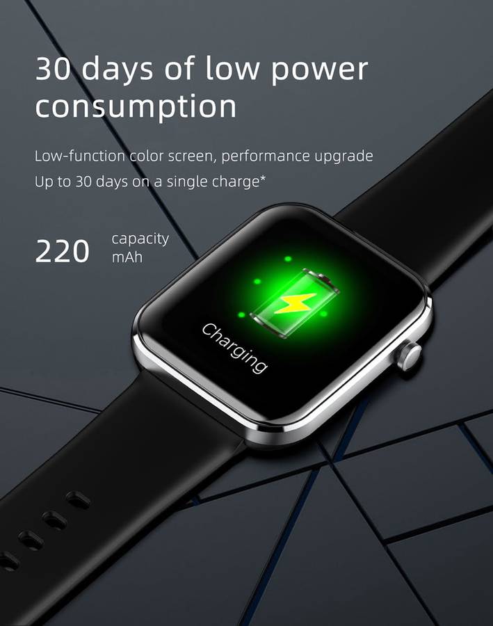 COLMI P15 Smart Watch - Black