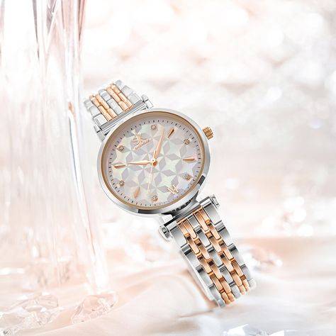 Shengke K0136 Womens Watch - Rose Gold/Silver