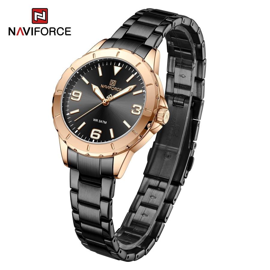 Naviforce 5022 Womens Watch - Black