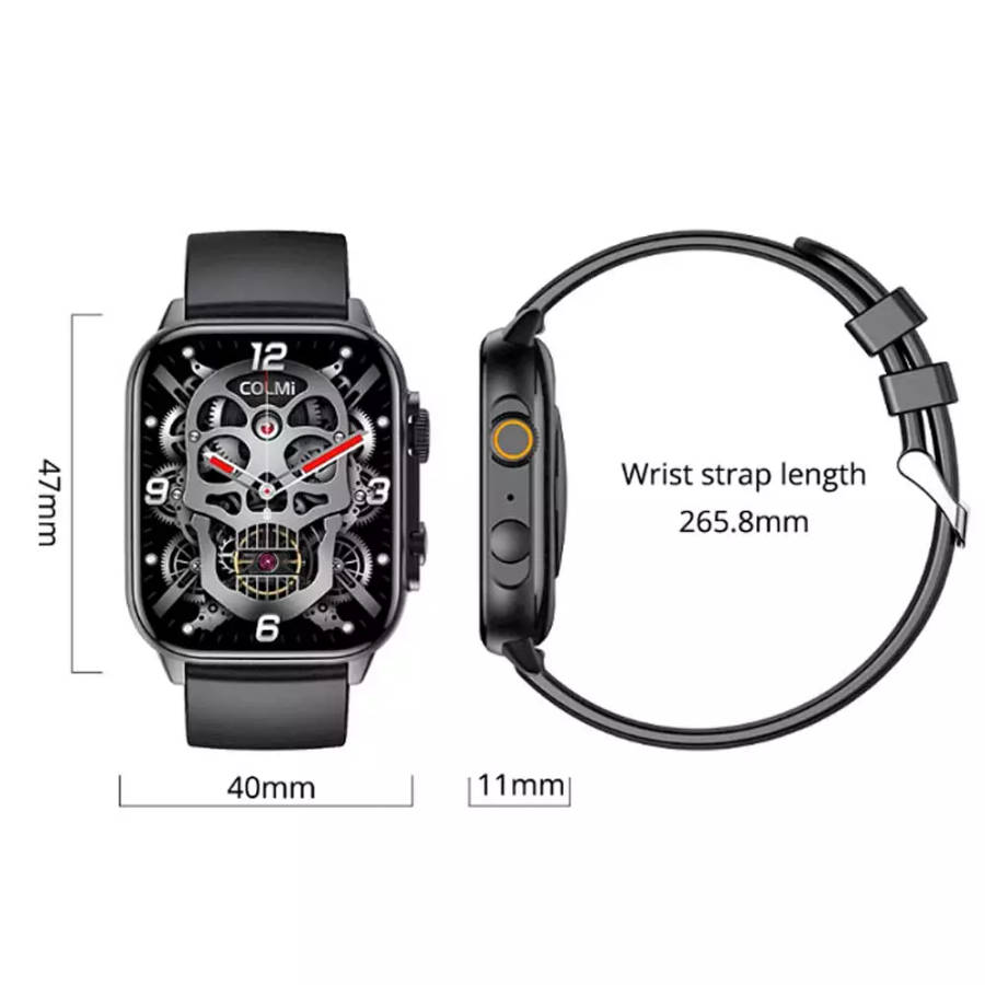Colmi C81 Smart Watch - Black