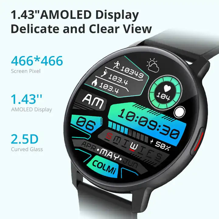 Colmi i31 Smart Watch - Black