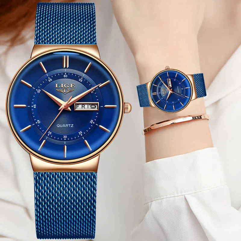 Lige 8859 Womens Watch - Blue