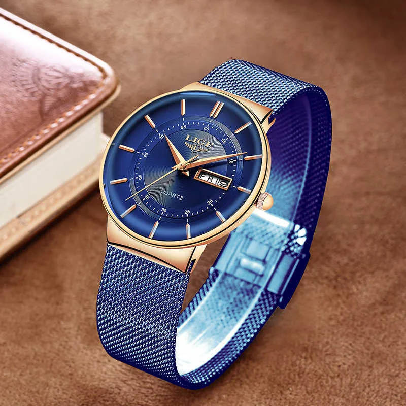 Lige 8859 Womens Watch - Blue