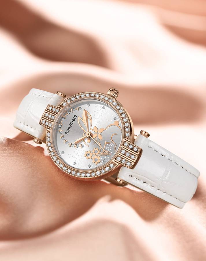Mark Fairwhale 3600 Womens Watch - White