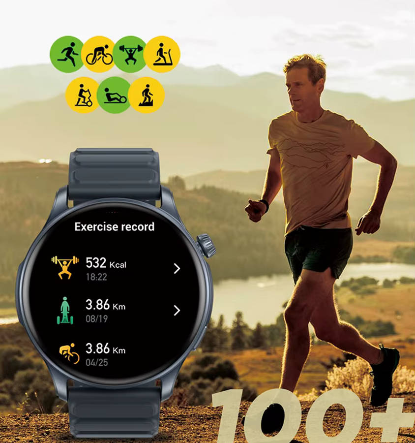 Zeblaze Btalk 3 Pro Smart Watch - Space Gray
