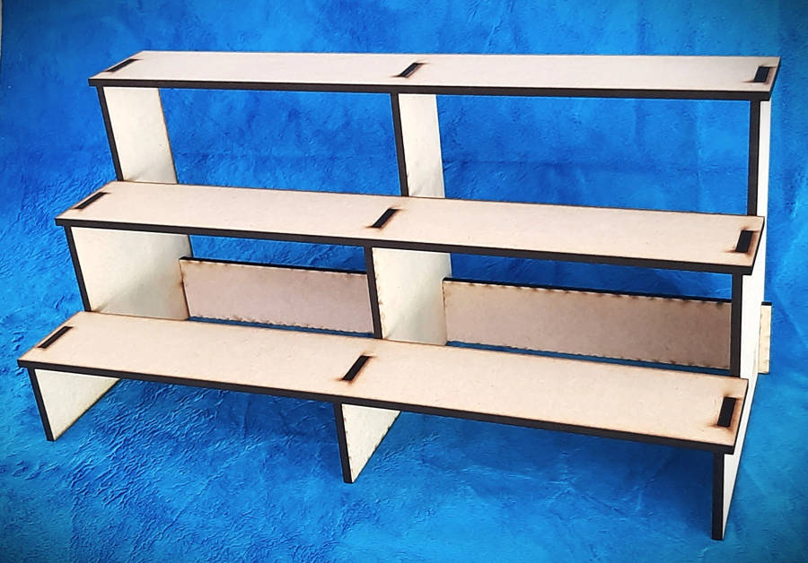 COMBO Market Mastery: 6mm 4-Unit Set for Showcasing Jams and Sauces with Style and Versatility