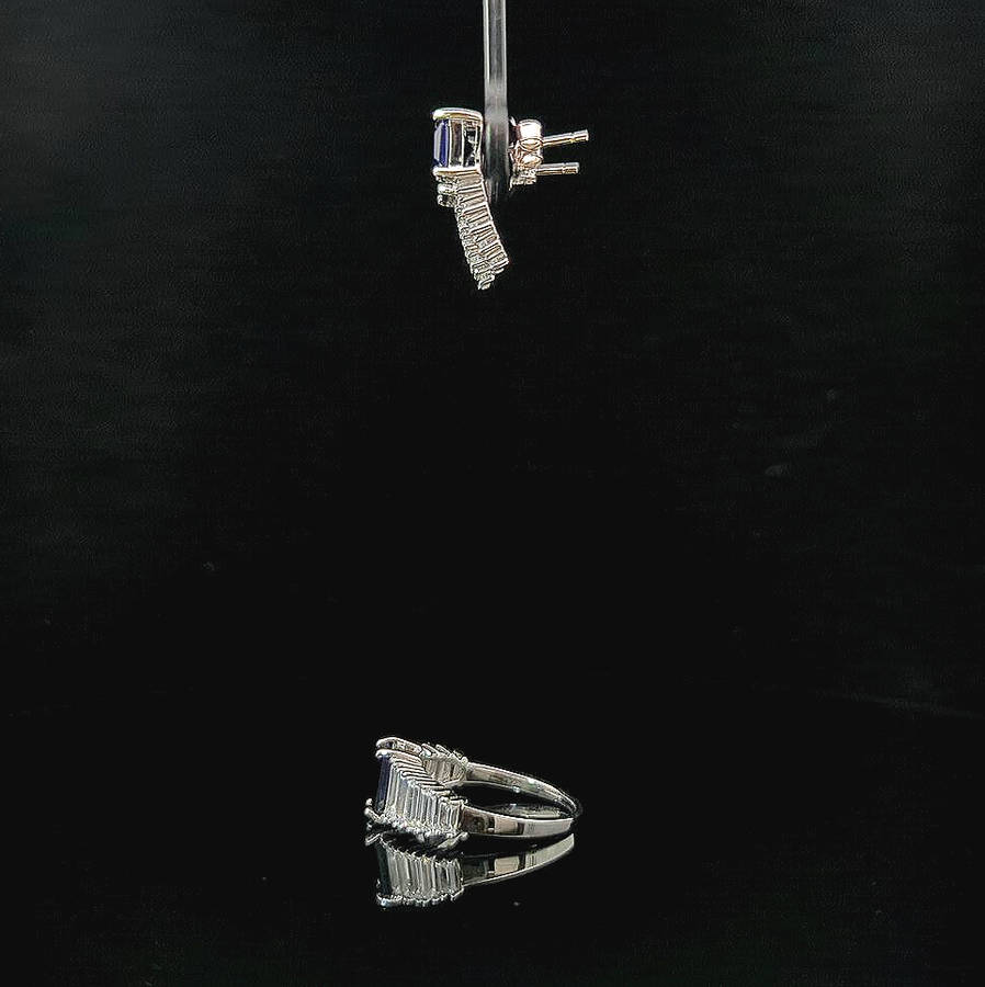 Valencia - Blue Sapphires and White Topaz