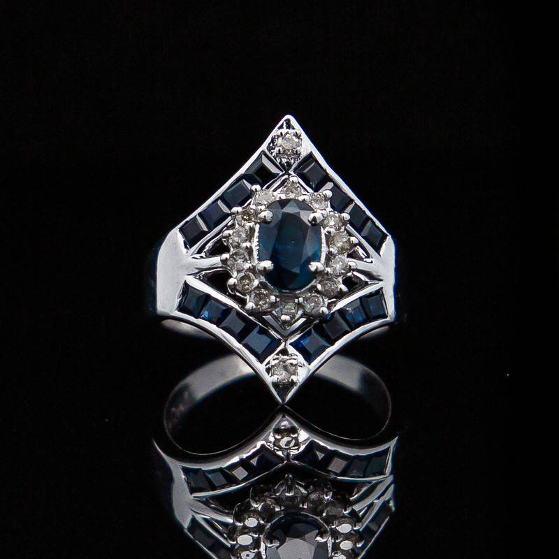 Ambar - Blue Sapphires & Diamonds