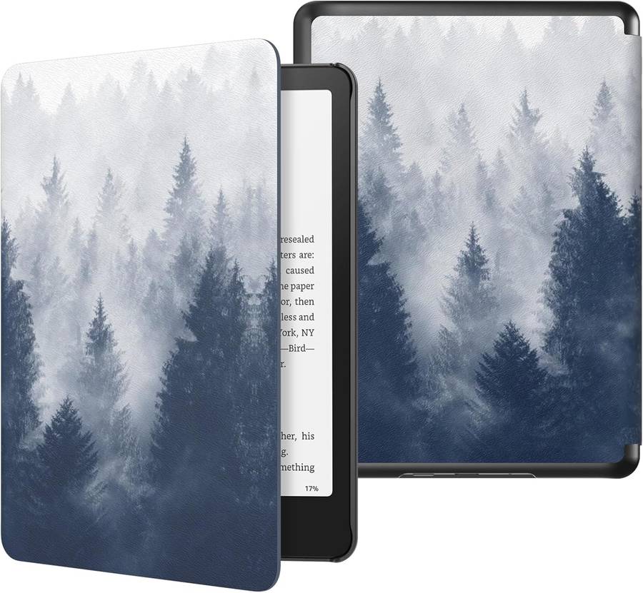 CAWA Slim Smart Case/Cover for Kindle Paperwhite 6" (Gen 10 - 2018) - Trees