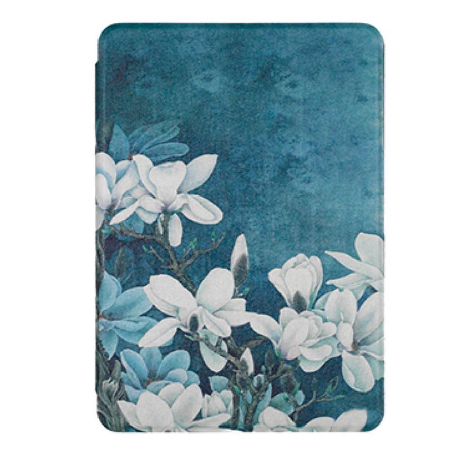 CAWA Slim Smart Case/Cover for Kindle Paperwhite 6" (Gen 10 - 2018) - Flowers