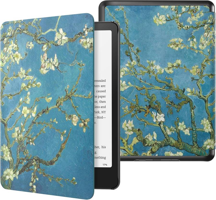 CAWA Slim Smart Case/Cover for Kindle Paperwhite 7" (Gen 12 - 2024) - Paintings Collection