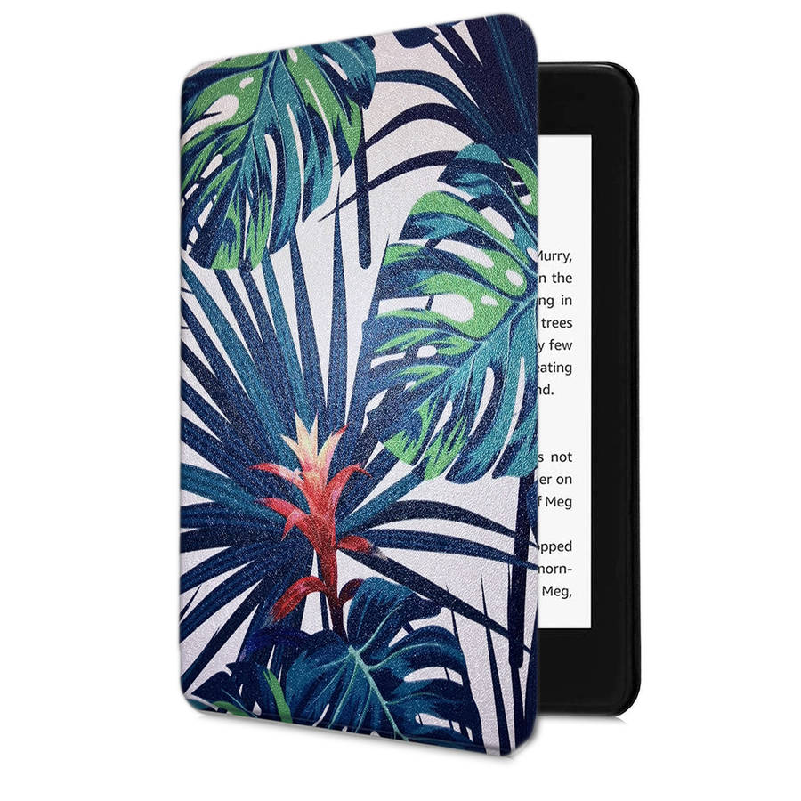 CAWA Slim Smart Case/Cover for Kindle Paperwhite 7" (Gen 12 - 2024) - Flowers