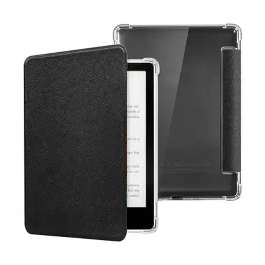 CAWA Clear Back Flip Cover Compatible with Kindle Paperwhite Gen 11 (6.8")