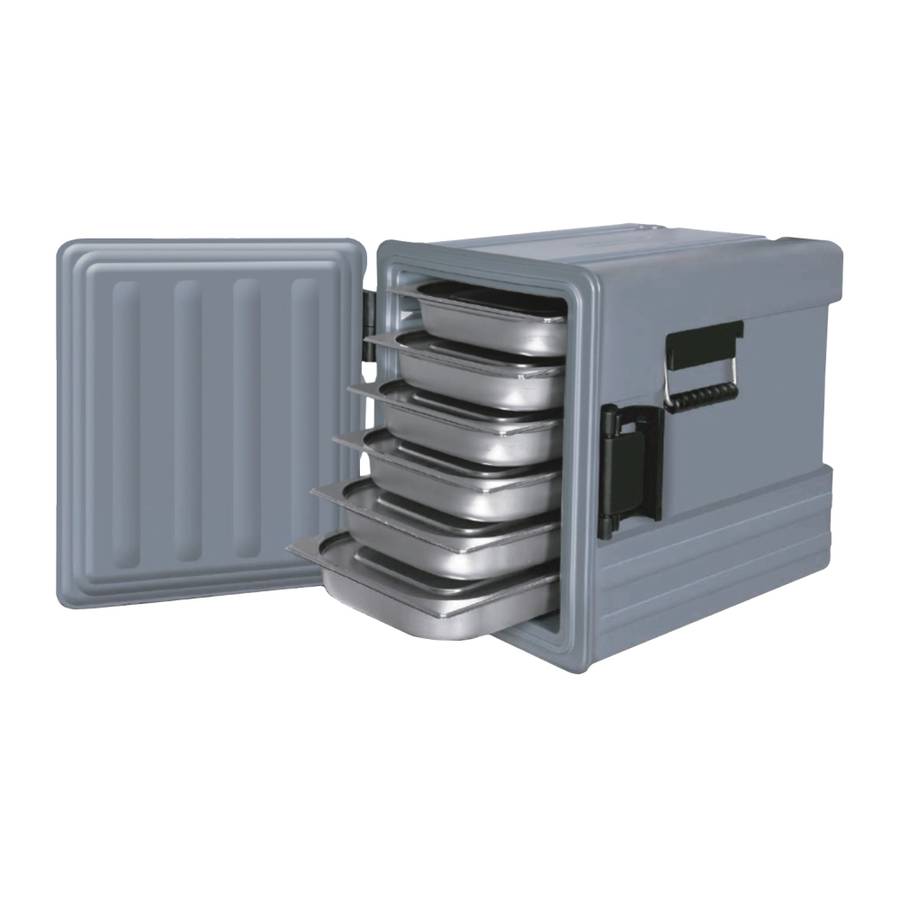 6 Pan Front Loading Carrier - Grey