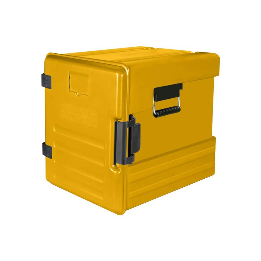 6 Pan front loading carrier - yellow