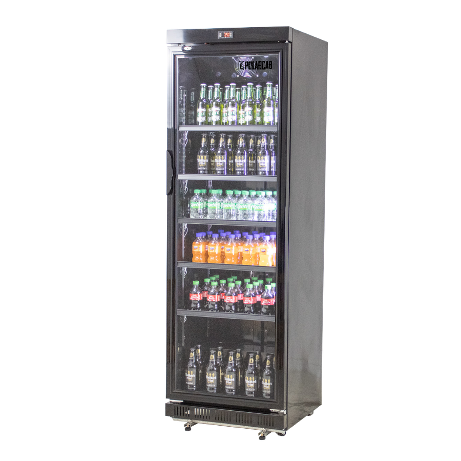 Beverage Bottle Cooler -Black 400Lt