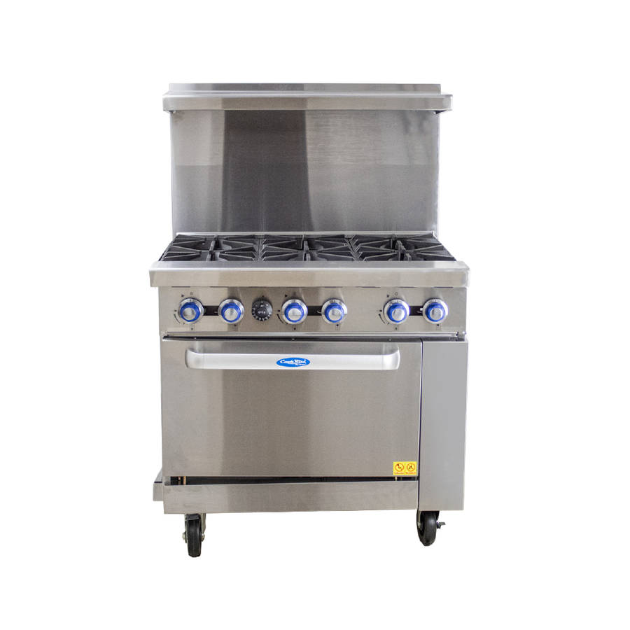 6 Burner Cooking Range With Oven