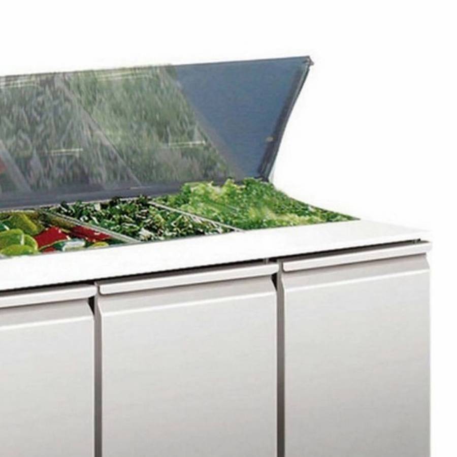 Saladette - Hinged lid
