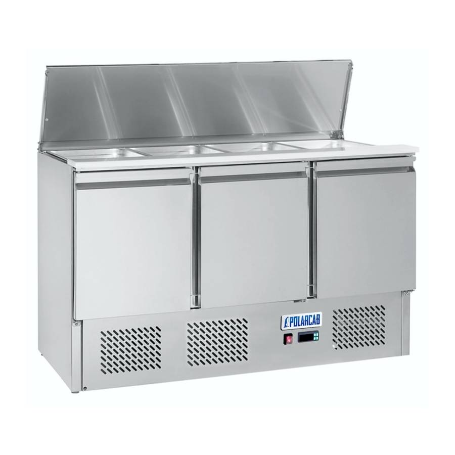 Saladette - Hinged lid