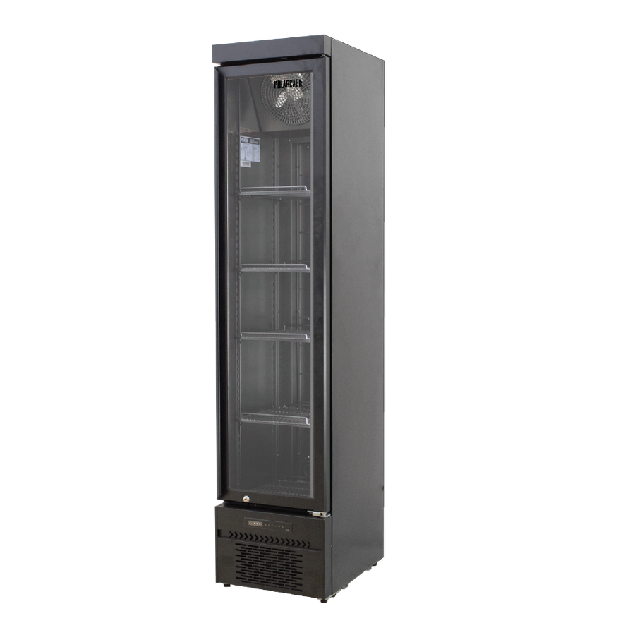 Upright freezer-Slim Line-PolarCab-Black