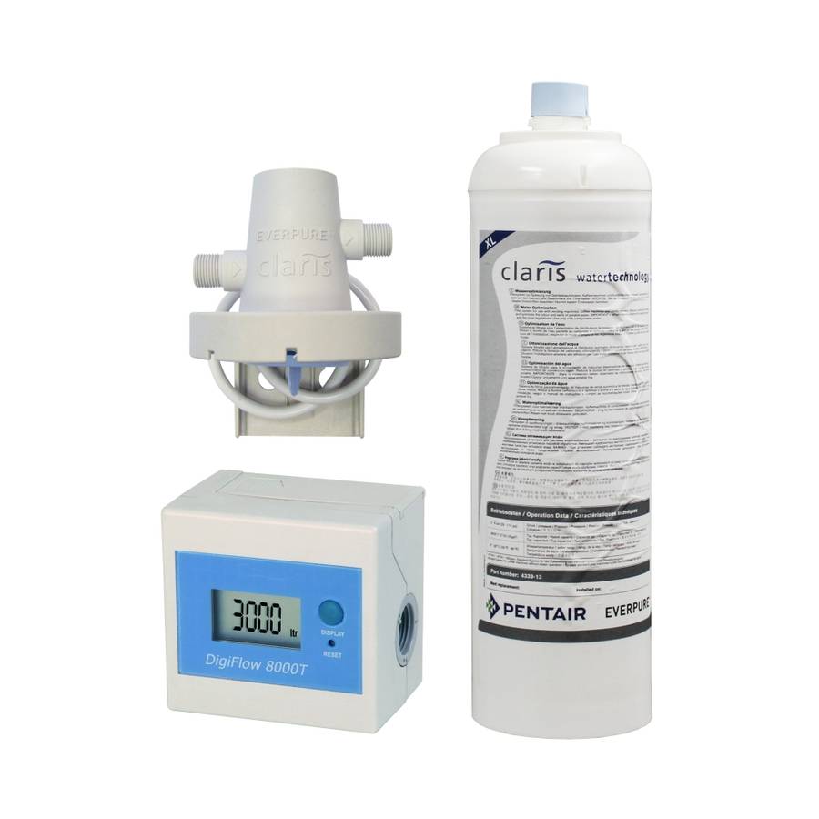 Water filtration system - XLarge (Cartridge, head, and flowmeter)