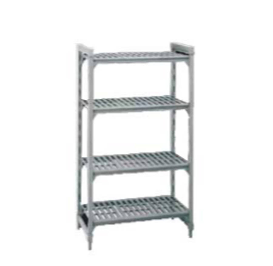 GATTO 4-Tier Heavy Duty Plastic Shelving - (910x450x1800mm) JW-HL-912