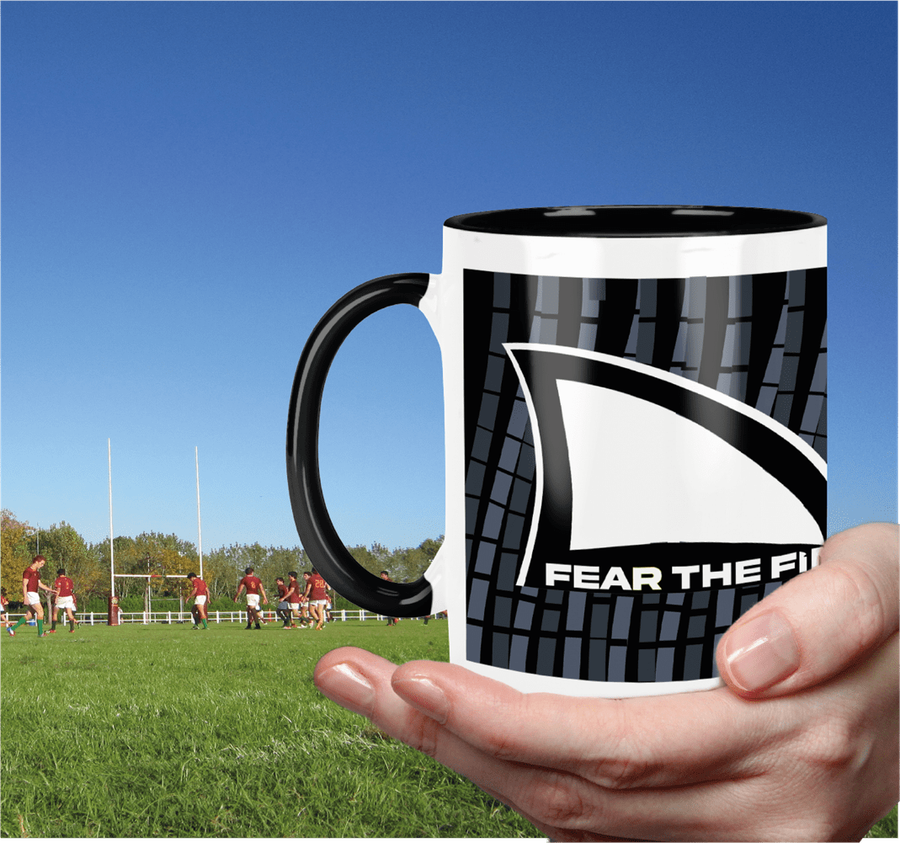 The SHARKS Rugby Coffee Mug Travel Jersey