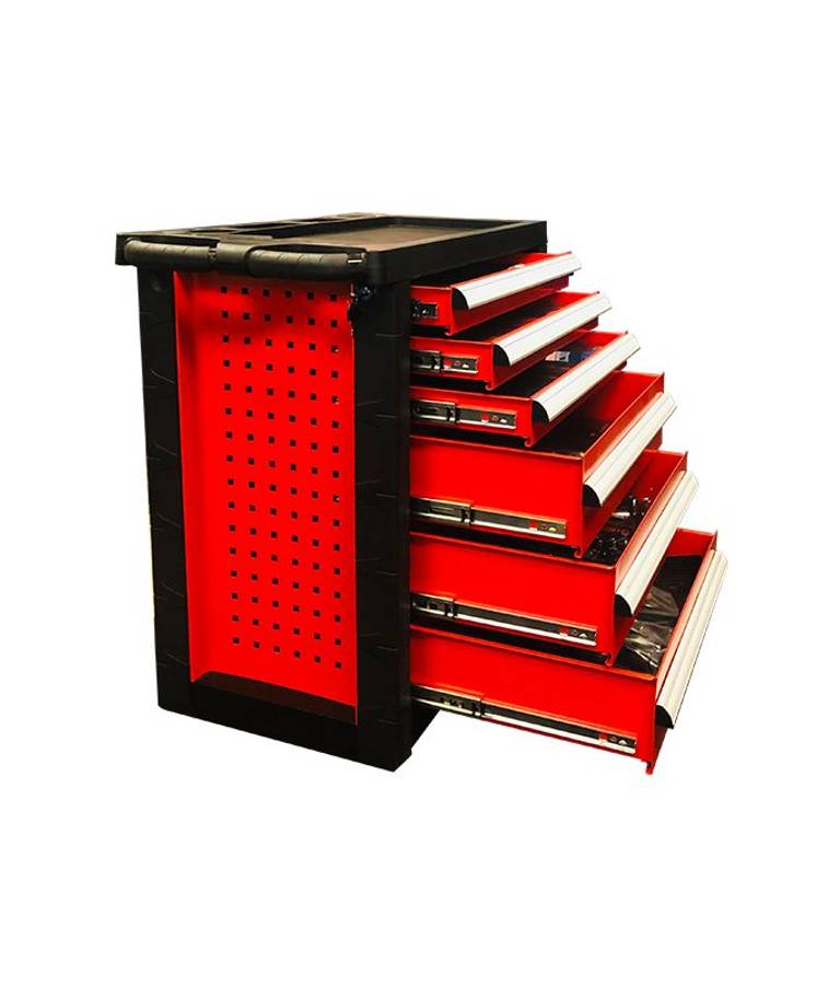 Hand Tool Set / Mechanics Tool Trolley Set Including 200 Pieces - Tool Cart