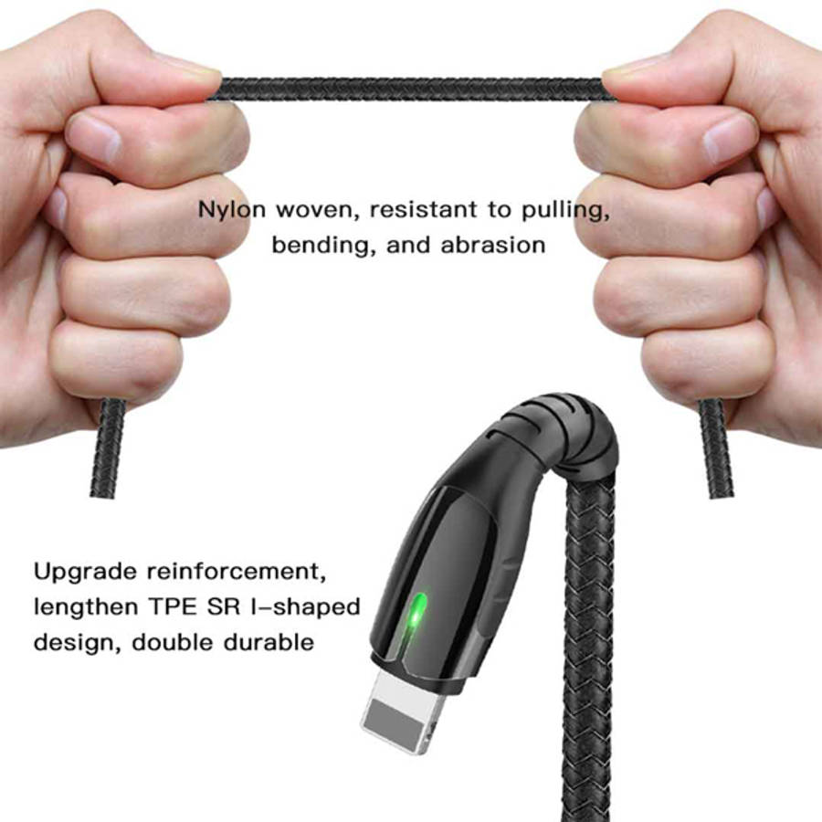 5A Yesido 3-in-1 Cable :Type-C, Lightning , Micro USB