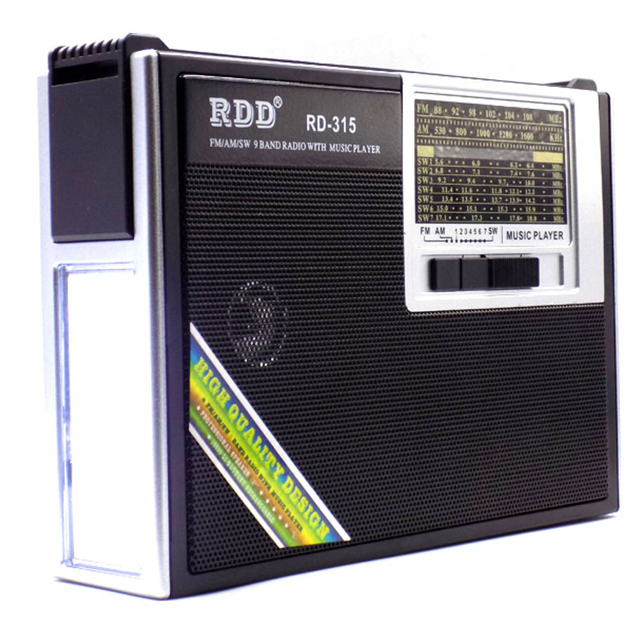 RDD FM/AM/SW Rechargeable Radio