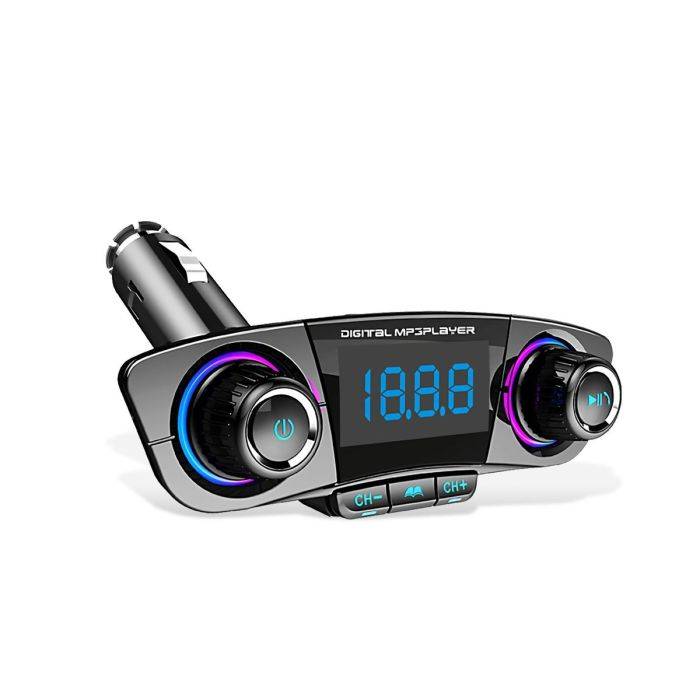 Earldom Bluetooth FM Transmitter Wireless Radio Adapter Car Kit