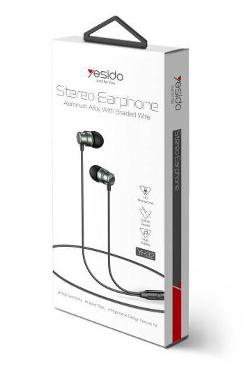 Yesido YH32 In-Ear Stereo Earphones with Mic