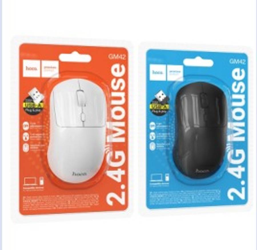 HOCO GM42 Platino 2.4 G wireless mouse