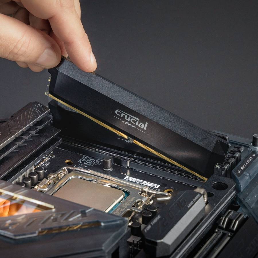 Crucial Pro DDR5 6000MHz 32GB Overclocking Memory Kit - Black