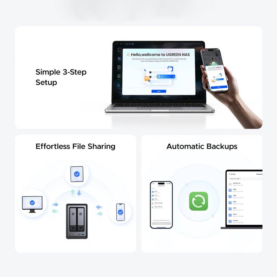 UGREEN NASync DXP4800 Plus 4-Bay NAS