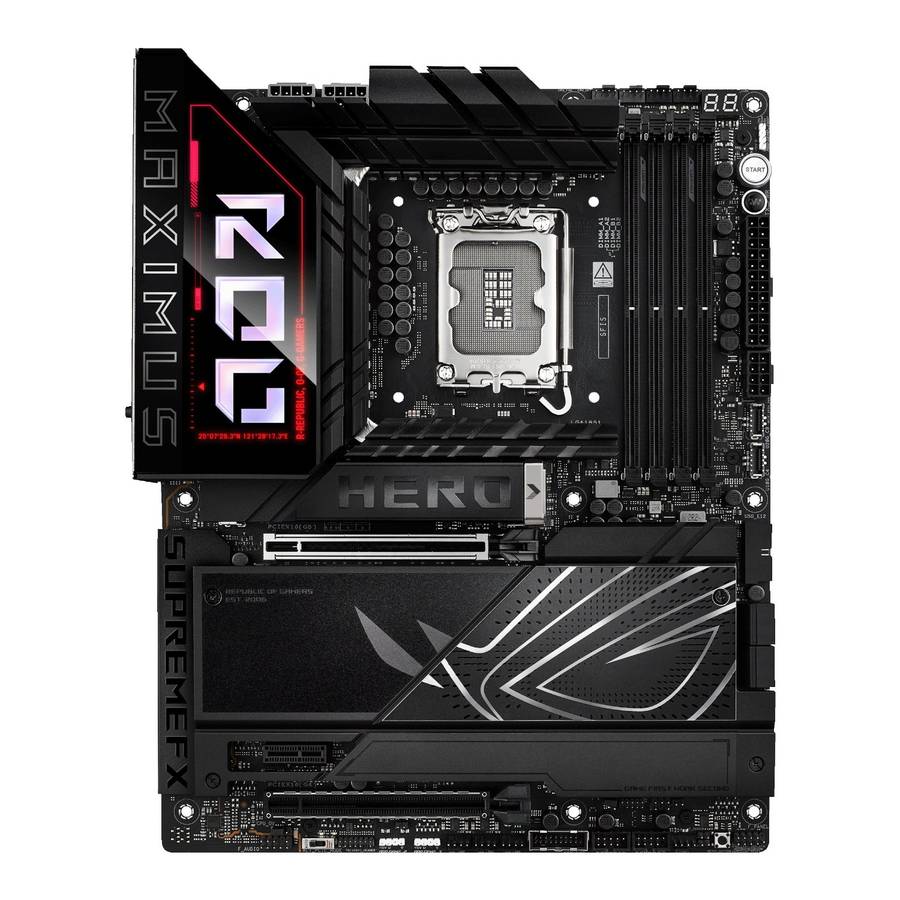 Asus ROG Maximus Z890 Hero Intel LGA1851 ATX Gaming Motherboard