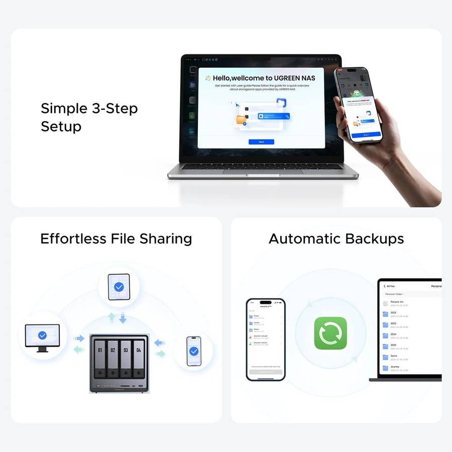 UGREEN NASync DXP4800 Plus 4-Bay NAS