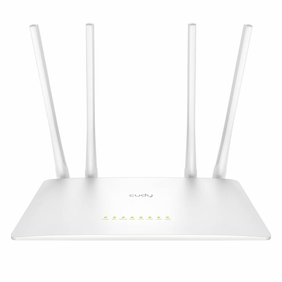 Cudy WR300S 300Mbps 5-Port Wi-Fi 4 Router  White