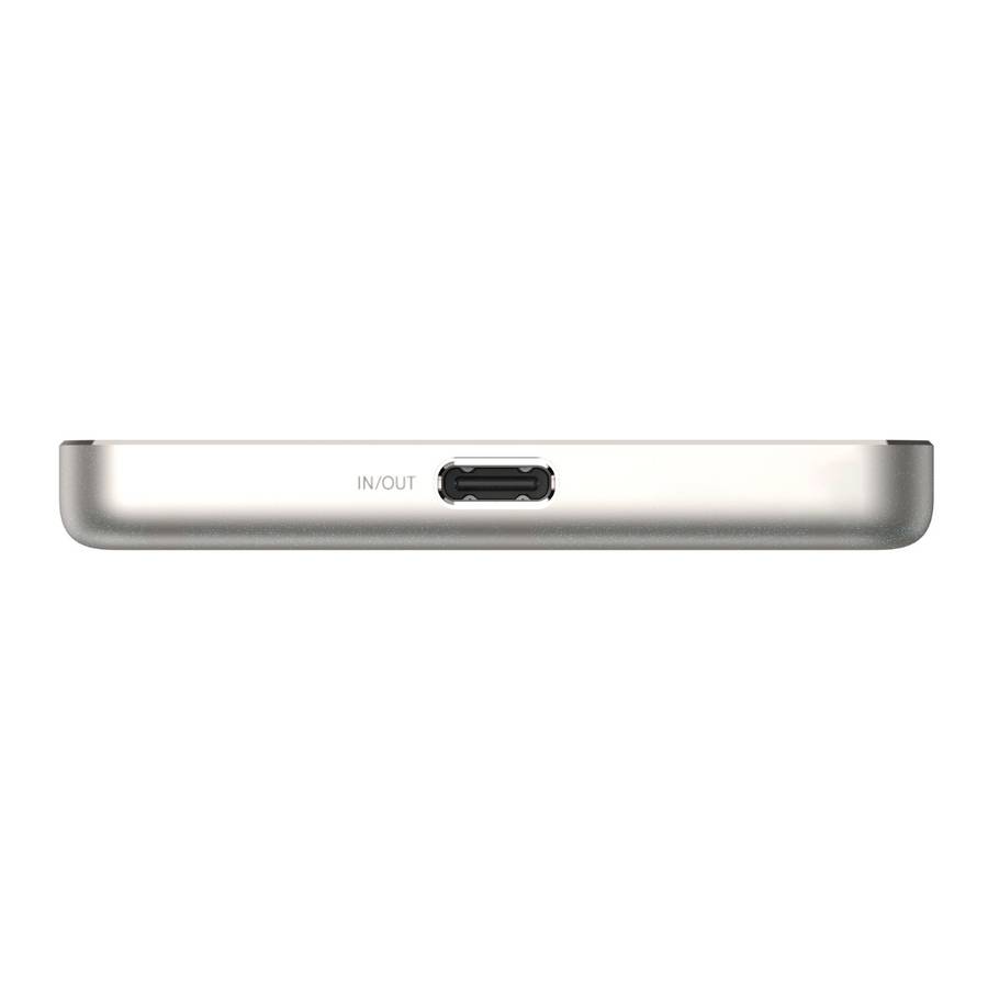 Xiaomi Super Slim Magnetic Power Bank 5000 - Gold