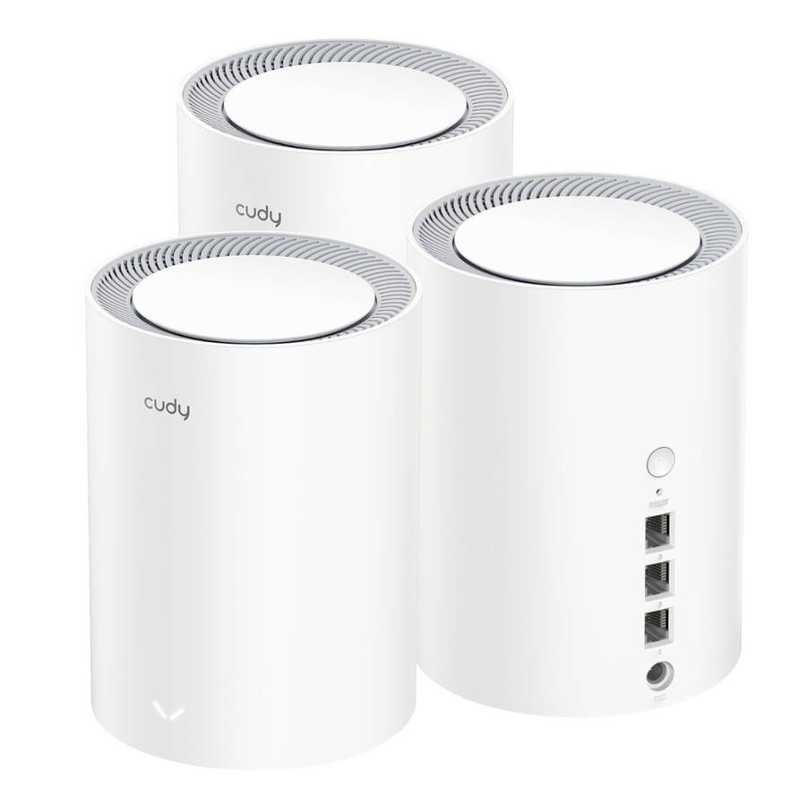 Cudy BE3600 Gigabit Mesh Wi-Fi 7 System (M3600)  3 Pack